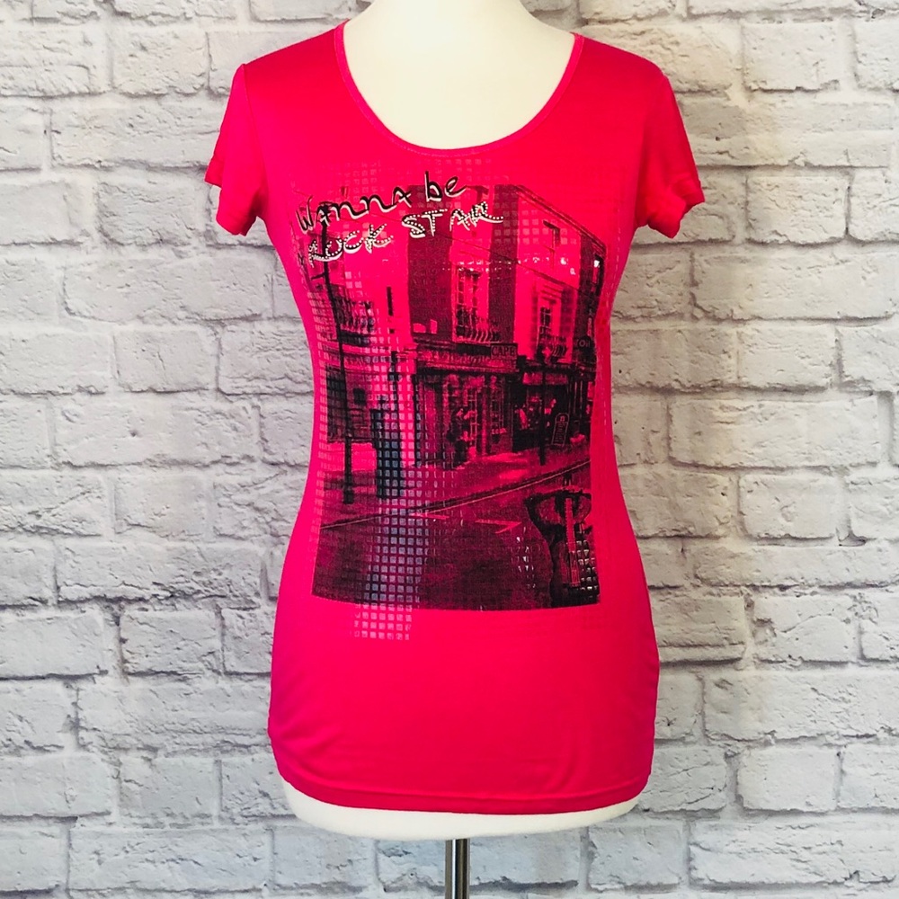 VO Jeans | Rock Star Embellished Graphic Tee